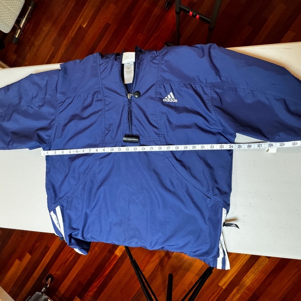 Adidas Blue vintage windbreaker coat - Picture 8 of 16